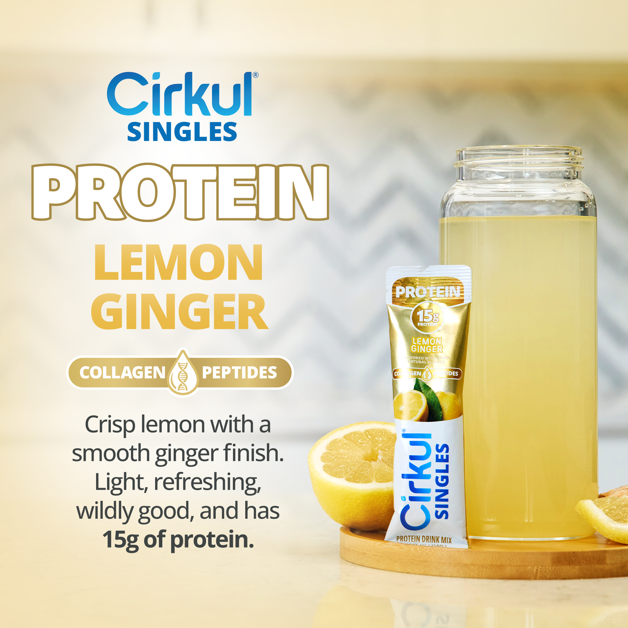 Protein Lemon Ginger 6-Pack - Image 3