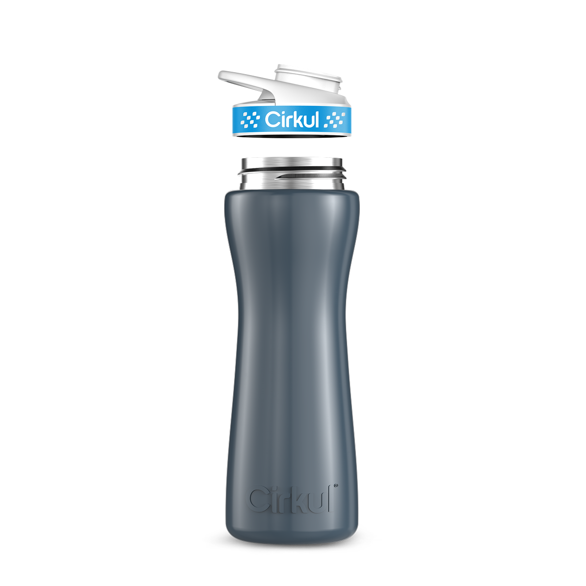 22oz. Stainless Steel Bottle & Comfort Grip Lid - Image 4