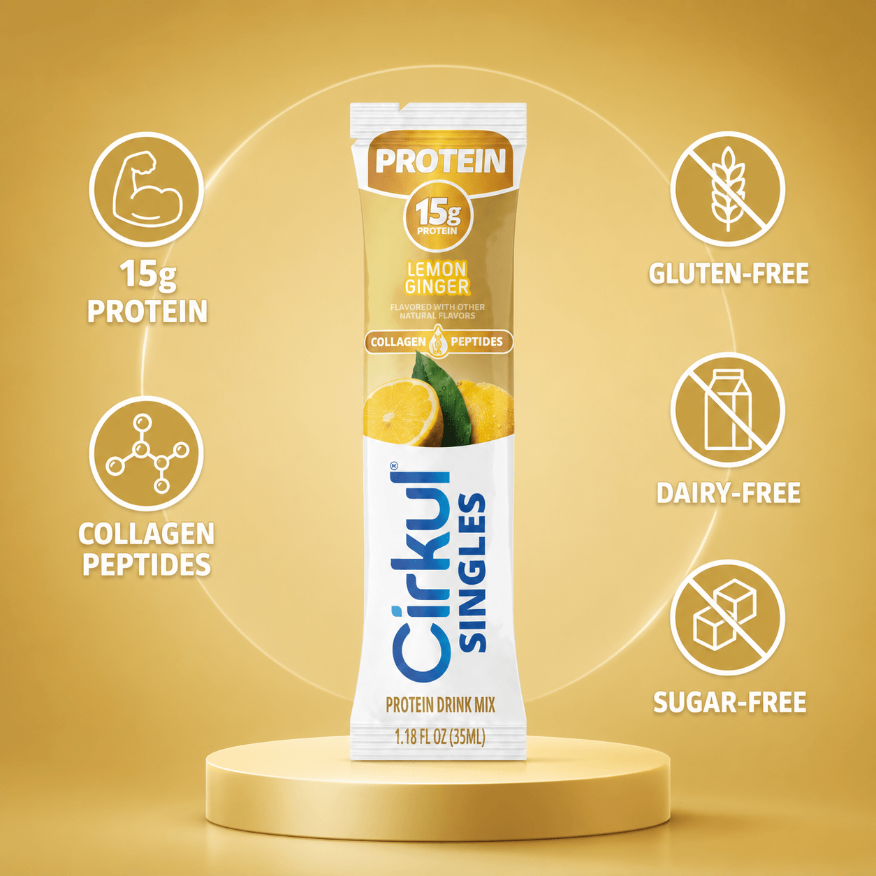 Protein Lemon Ginger - Image 2